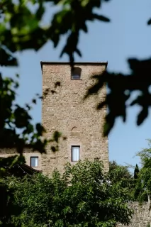 Authentic hamlet in Chianti